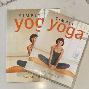 Simply Yoga DVD — White and Orange Cover